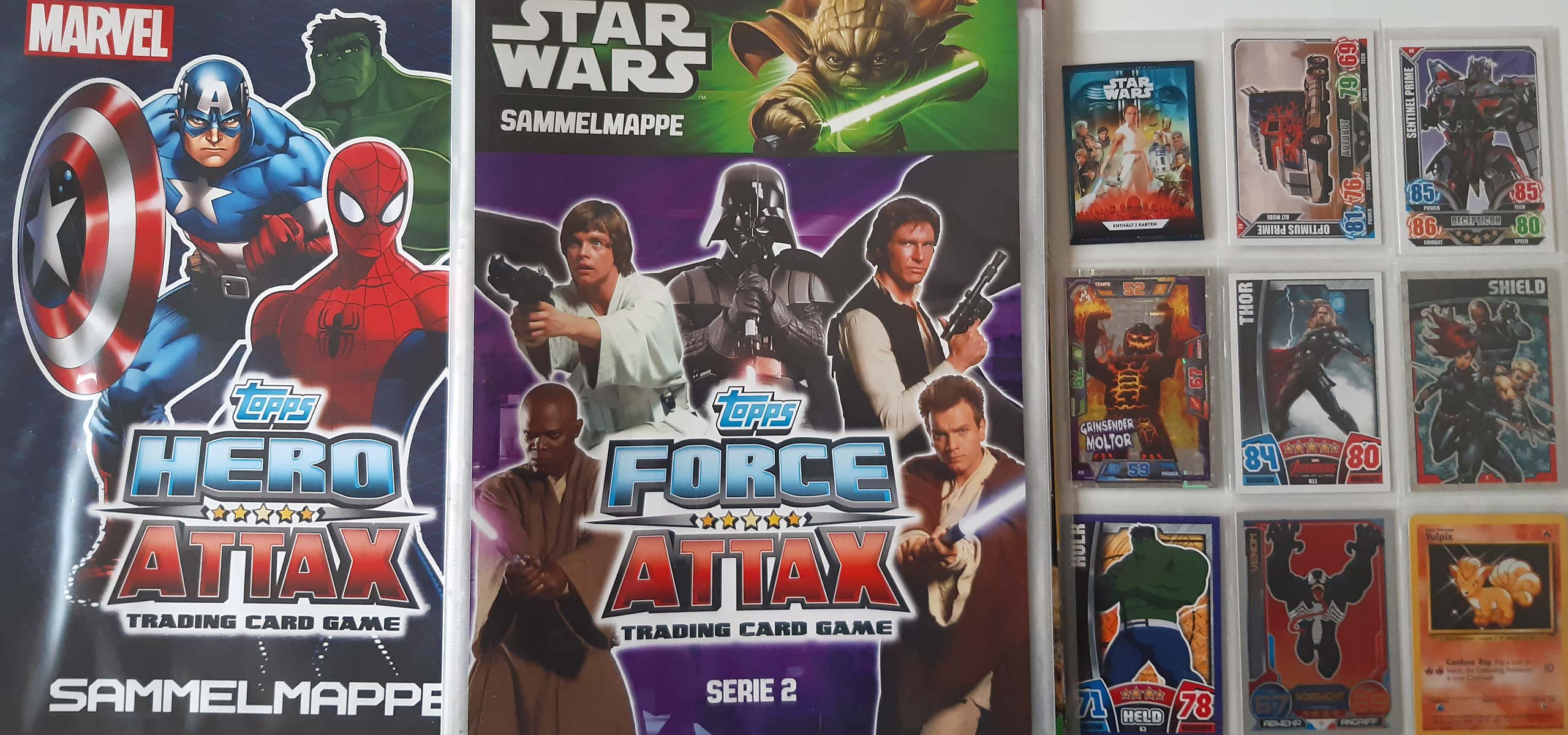 Pokémon, Marvel & Starwars 